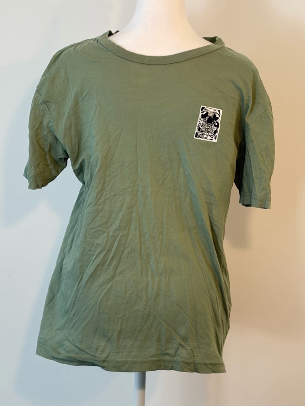 H&M Divided Sage Green Basic Tee